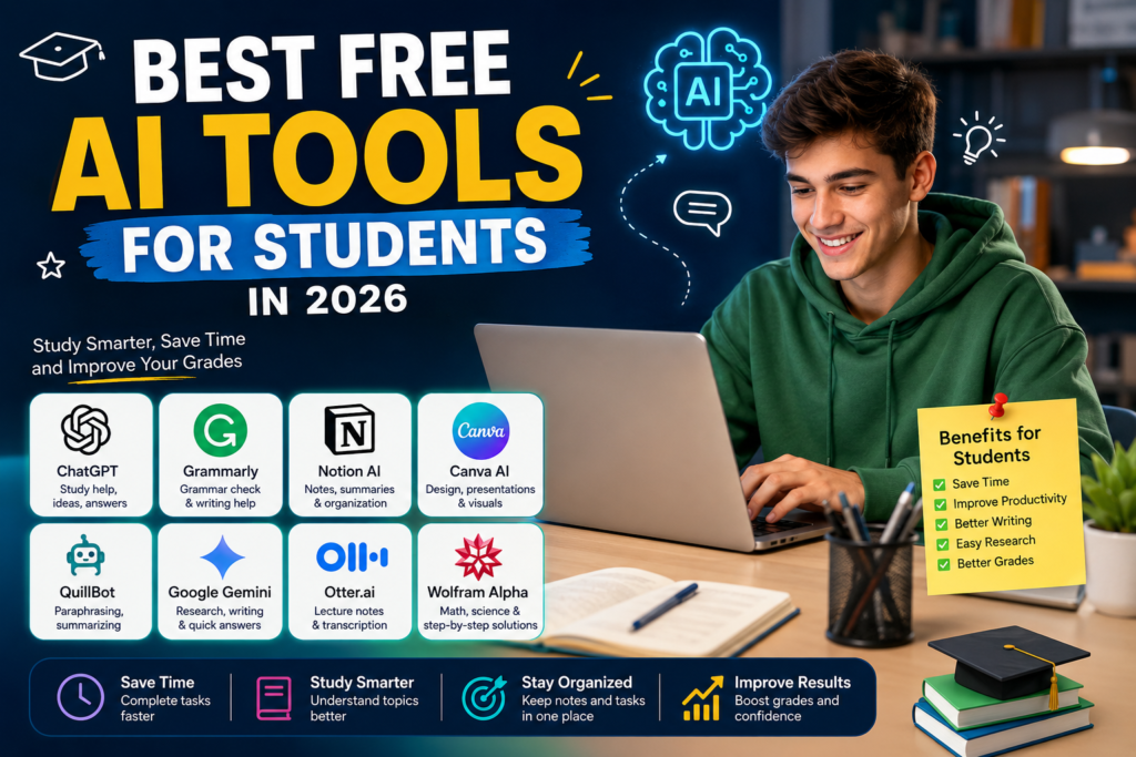 Best Free AI Tools for Students in 2026