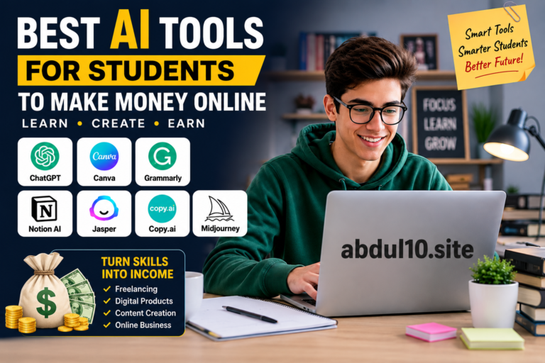 Best AI Tools for Students to Make Money Online