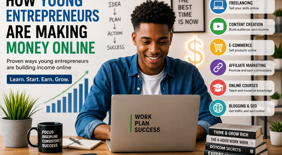 How Young Entrepreneurs Are Making Money Online