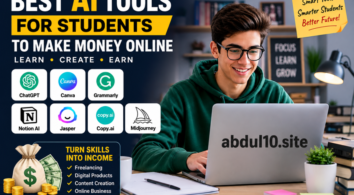 Best AI Tools for Students to Make Money Online