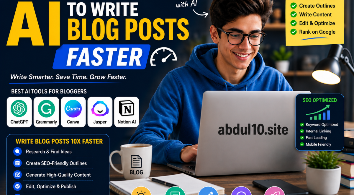 How to Use AI to Write Blog Posts Faster